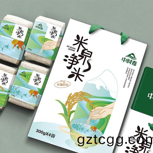 玉(yu)泉淨米品牌包裝(zhuang)設(she)計(ji)